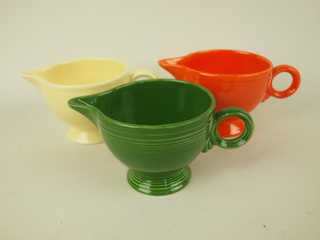 Fiesta creamers: 3 mixed colors (1 of 1)