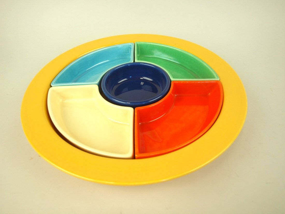 Fiesta relish tray complete (1 of 1)