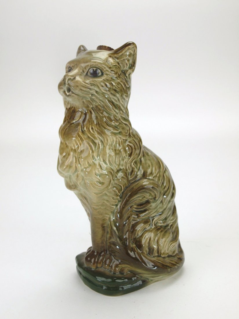 St. Clement cat figural decanter, 9 3/4" (1 of 1)
