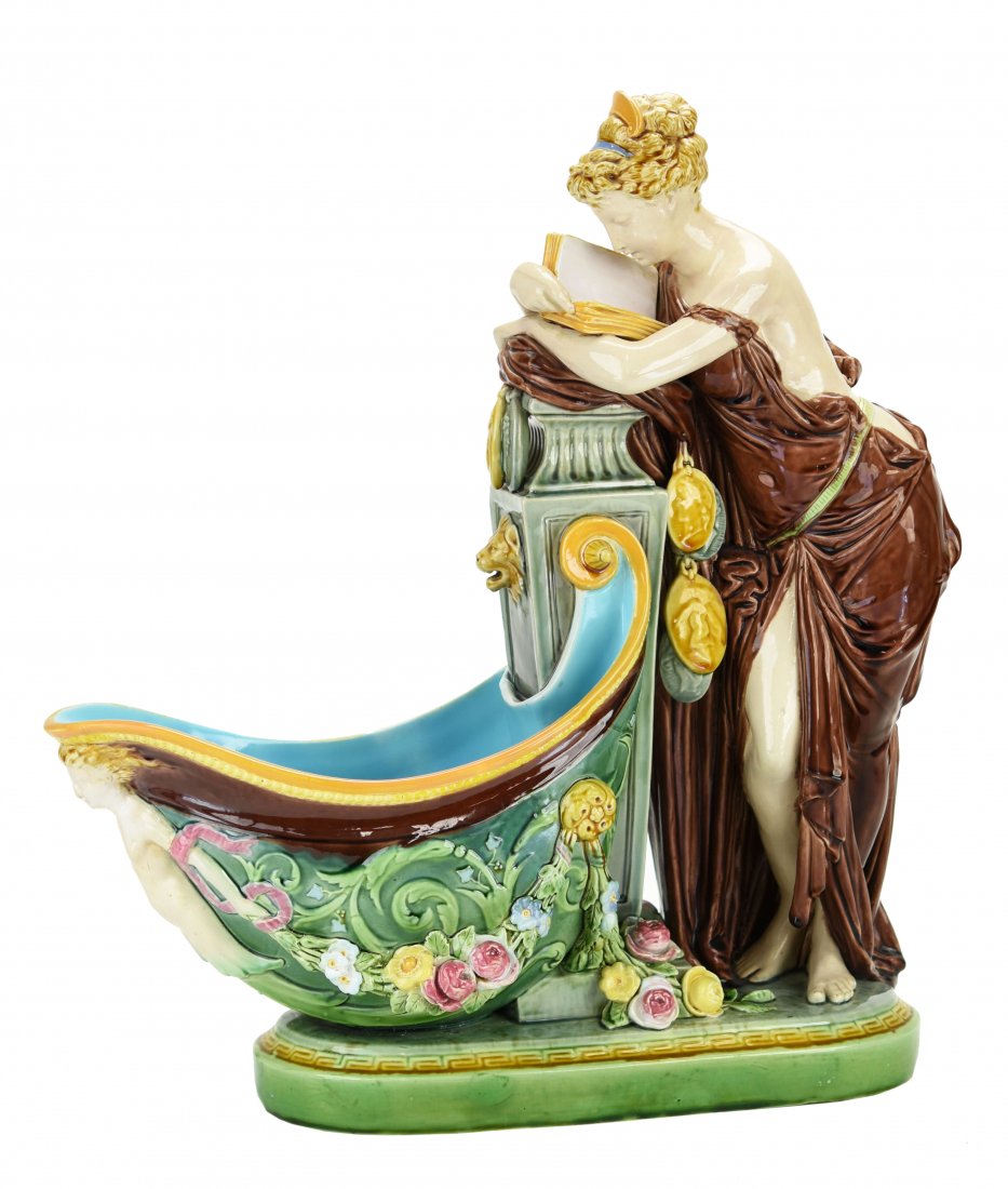 A Rare and Elegant Minton Majolica Neo-Classical (1 of 1)