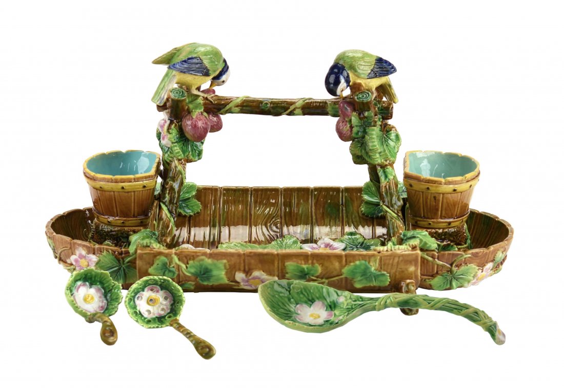 A Charming and Complete George Jones Majolica (1 of 1)