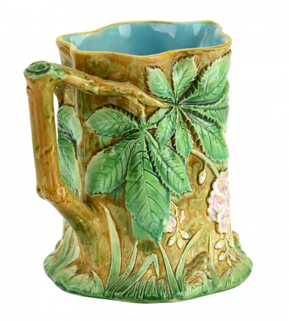 A George Jones Majolica ‘Park’ pitcher c.1875 Pattern (1 of 1)