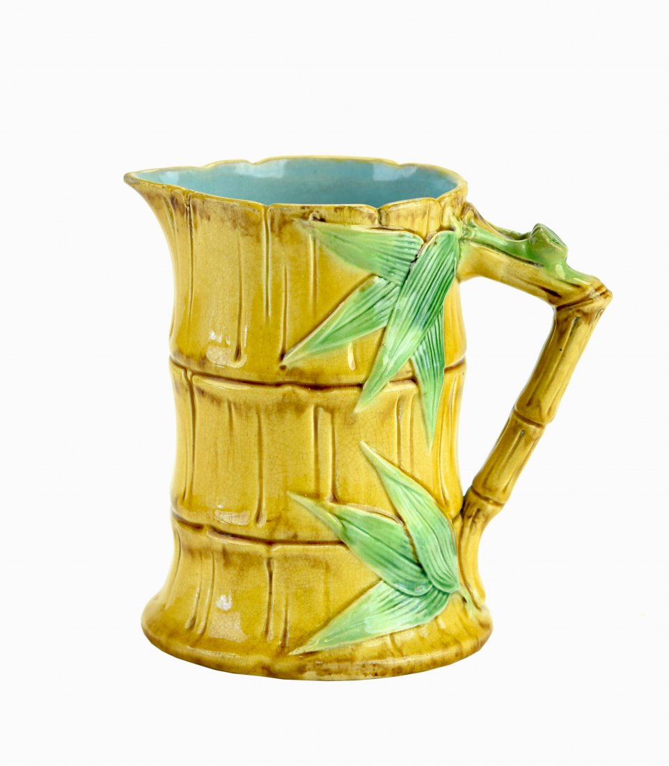 A George Jones Bamboo Pitcher c.1870 Pattern No. No. (1 of 1)