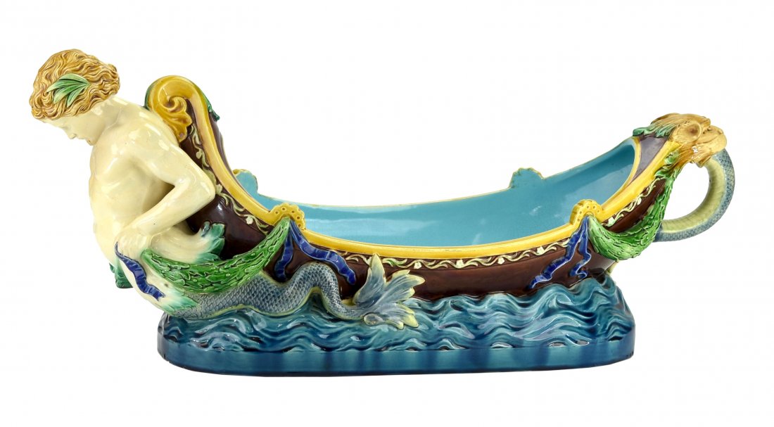 A Rare and Impressive Minton Majolica Centerpiece (1 of 1)