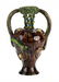 An Interesting Manuel Mafra Palissy Ware Vase. c1880