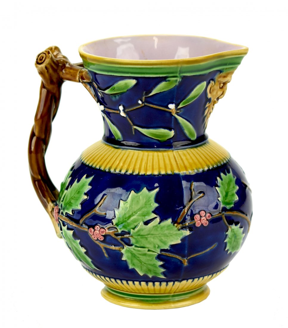 An excellent quality Minton Majolica ‘Christmas’ (1 of 6)