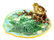 A George Jones Majolica ‘Thrush' Nut Dish c.1875 Shape