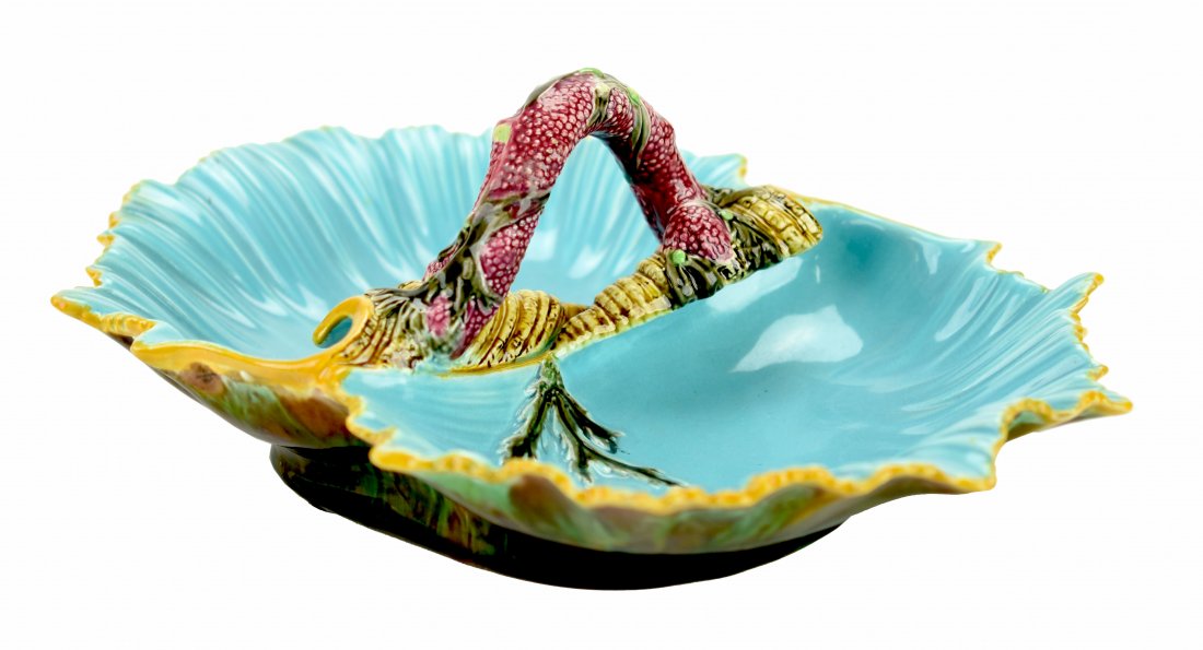 A George Jones Sea and Coral Serving Dish c.1875 (1 of 1)