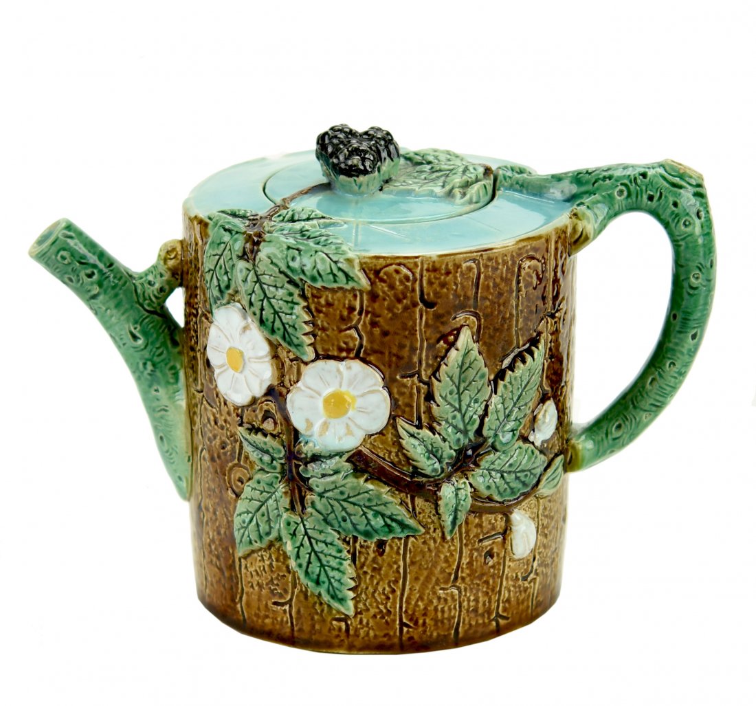 A Charming Holdcroft Rustic Teapot c.1875 The straight (1 of 1)