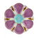 A Holdcroft Majolica 6 well oyster plate c.1875