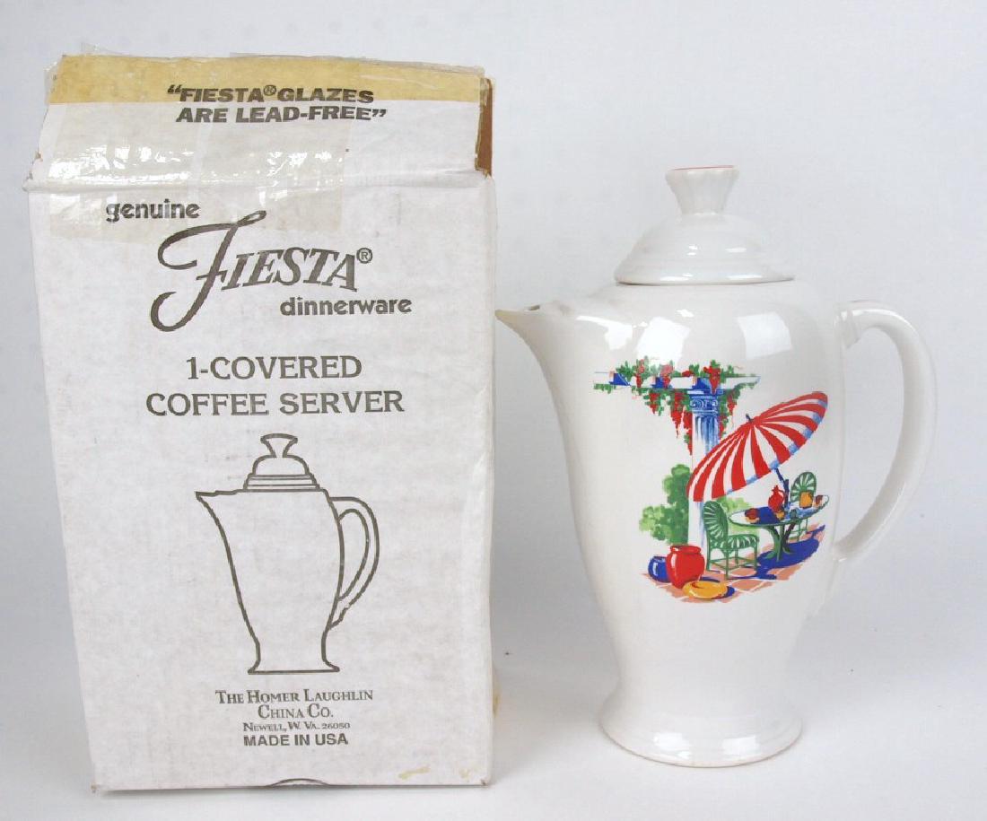 Fiesta China Specialties Sun Porch coffee server, NIB (1 of 1)