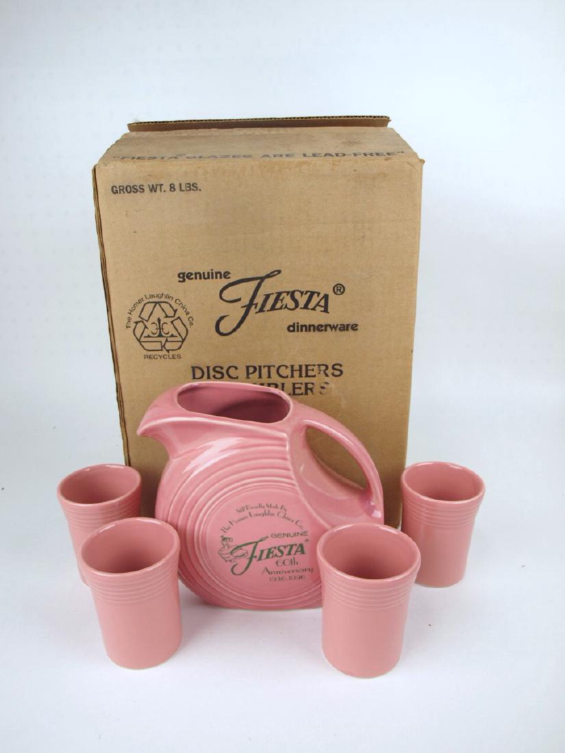 Fiesta Post 86 Rose 60th Anniversary 5 piece beverage (1 of 1)