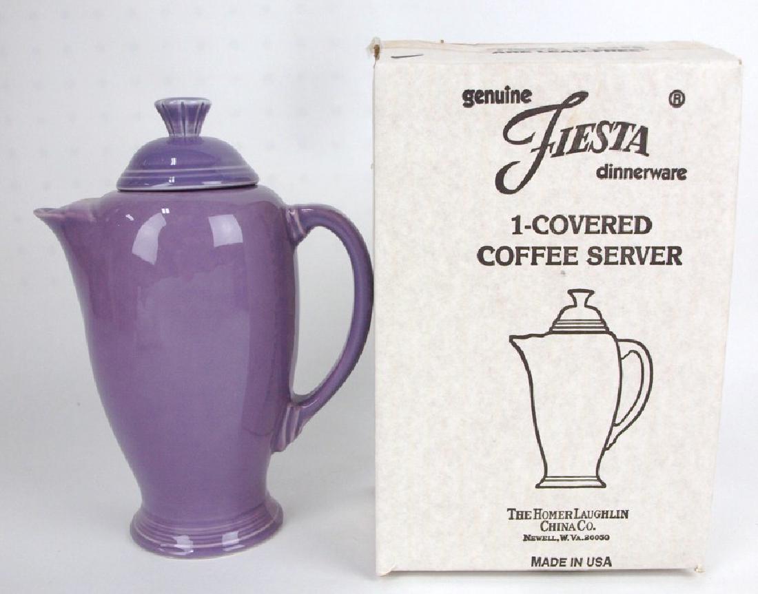 Fiesta Post 86 lilac coffee server, NIB (1 of 1)