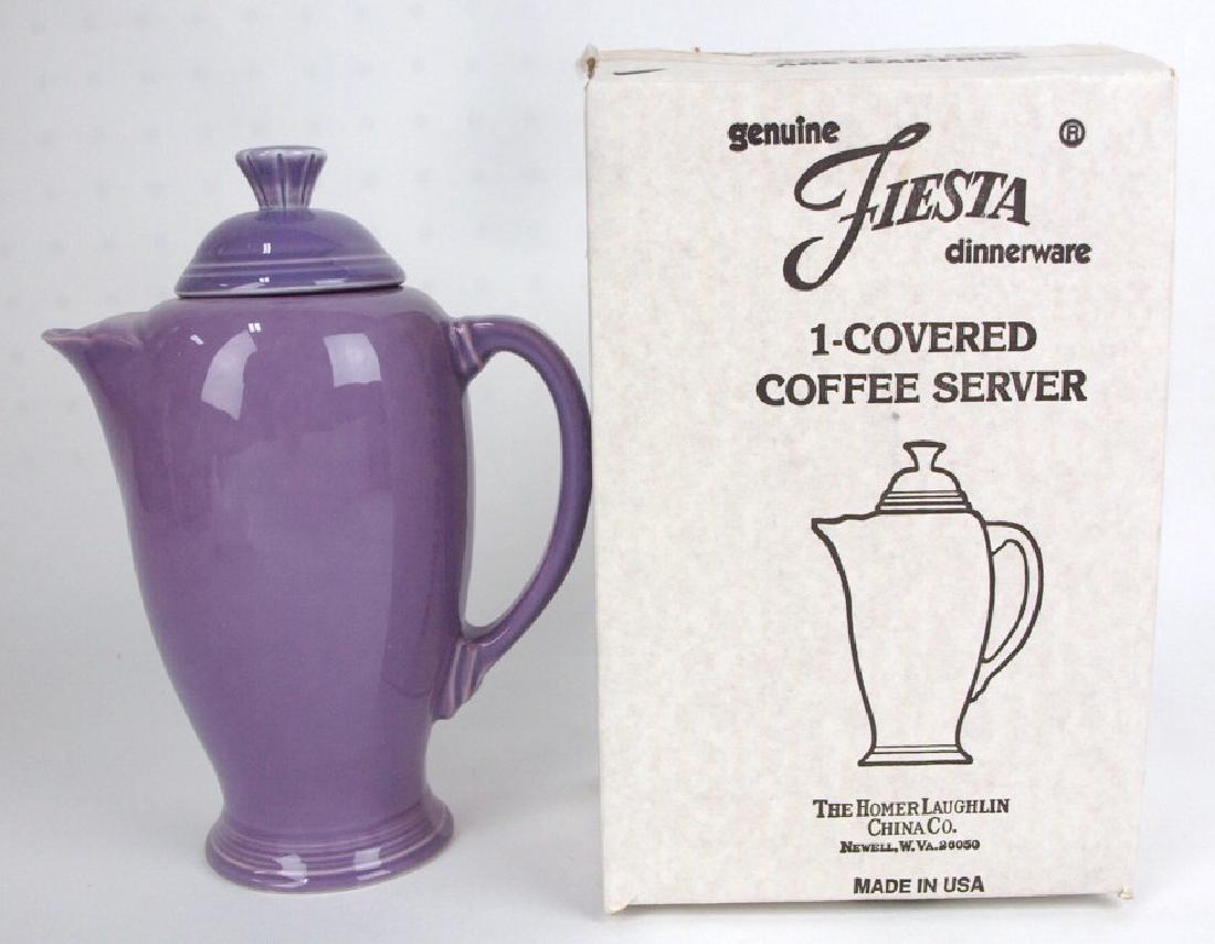 Fiesta Post 86 lilac coffee server, NIB (1 of 1)