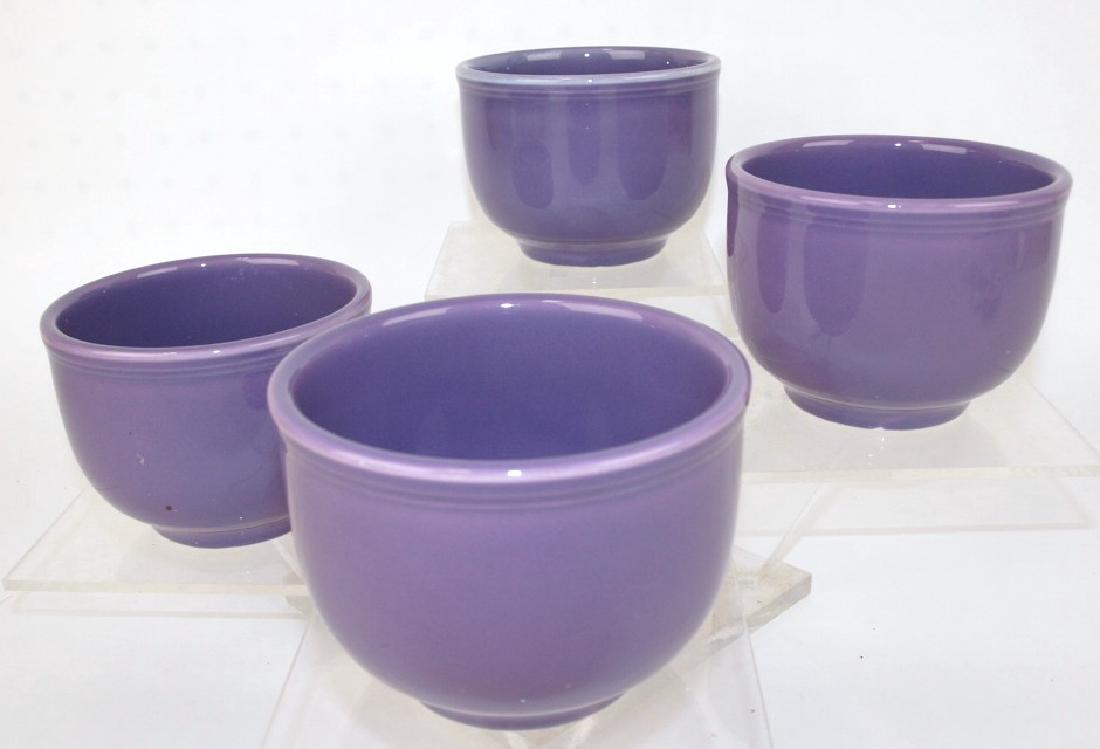 Fiesta Post 86 lilac set of 4 chili bowls (1 of 1)