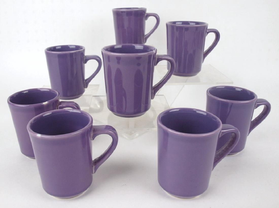 Fiesta Post 86 lilac set of 8 Denver coffee mugs (1 of 1)