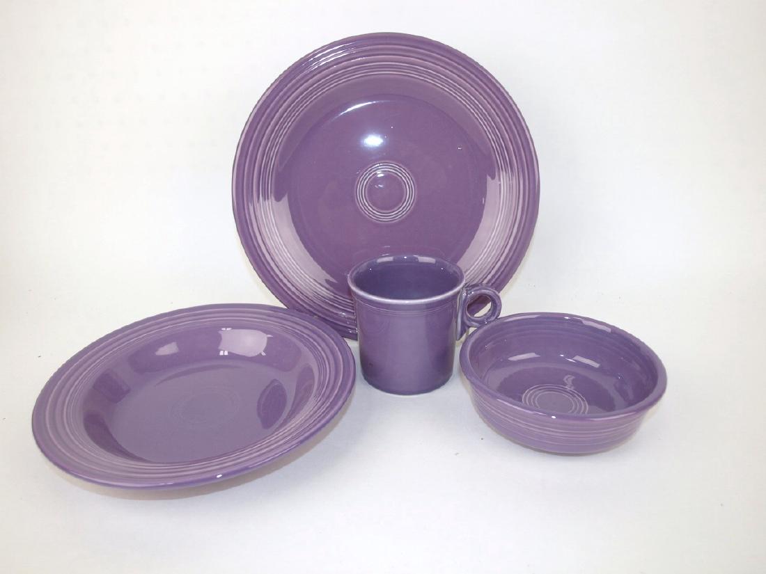 Fiesta Post 86 lilac 4 piece place setting for 4, 16 (1 of 1)