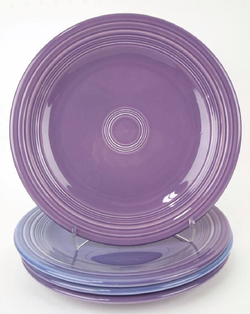Fiesta Post 86 lilac set of 4-10 1/2" dinner plates (1 of 1)