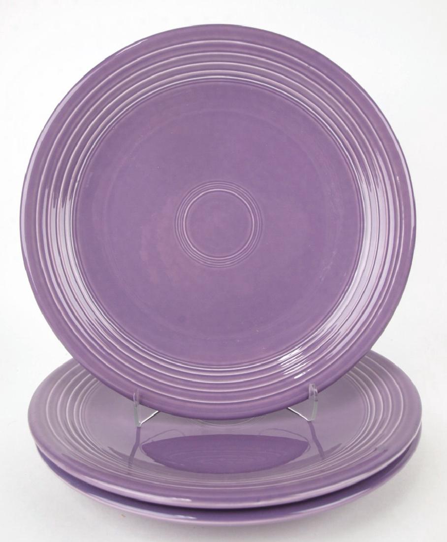 Fiesta Post 86 lilac set of 3-11 3/4" chop plates (1 of 1)