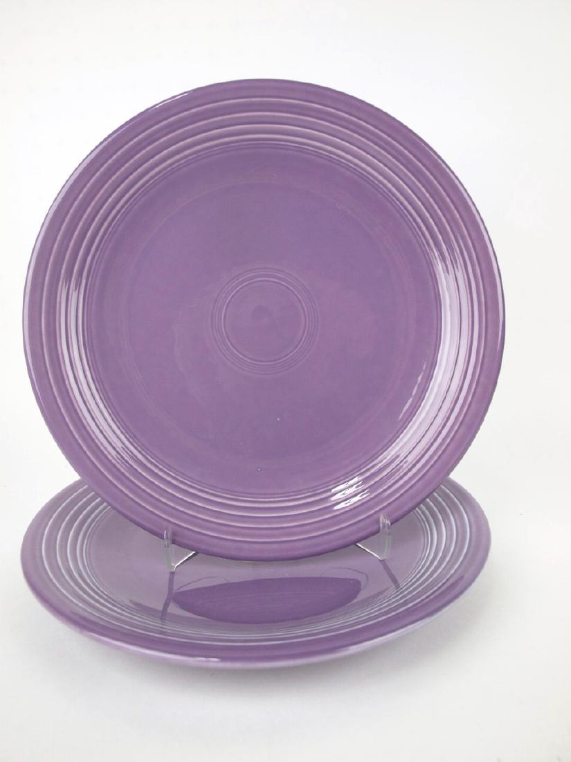 Fiesta Post 86 lilac set of 2-11 3/4" chop plates (1 of 1)