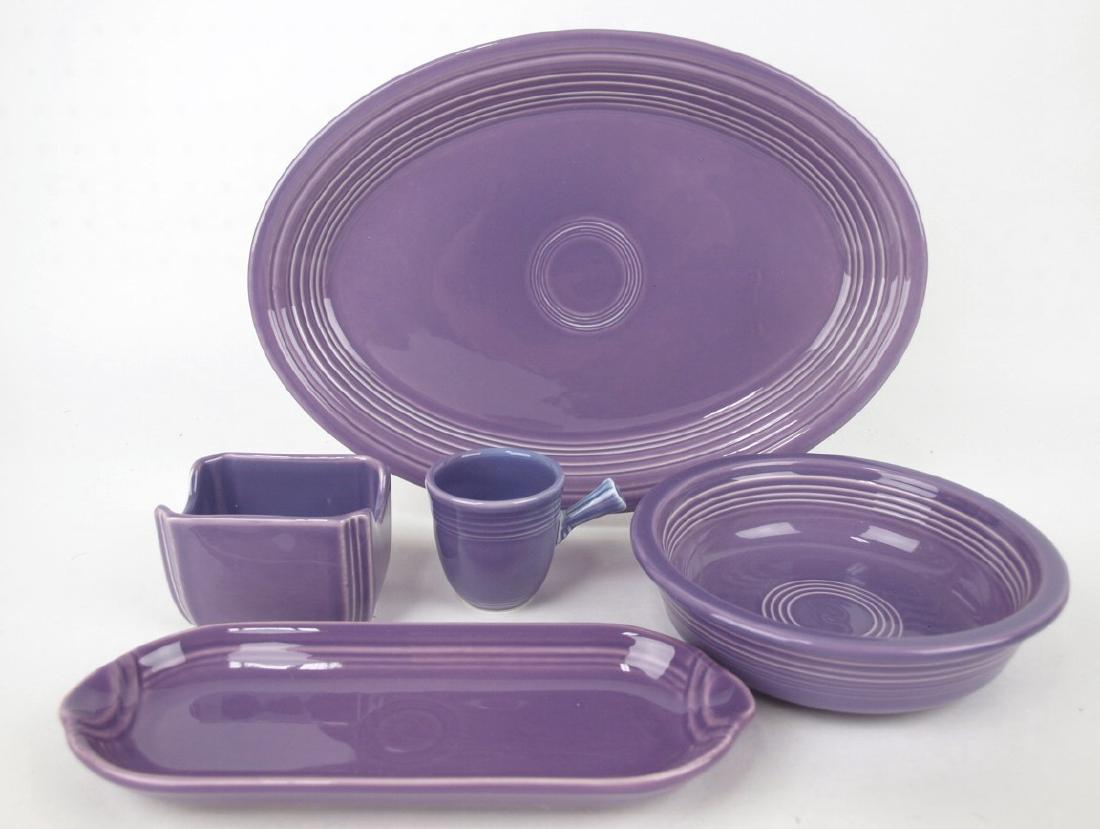 Fiesta Post 86 lilac lot of 5 assorted pieces (1 of 1)