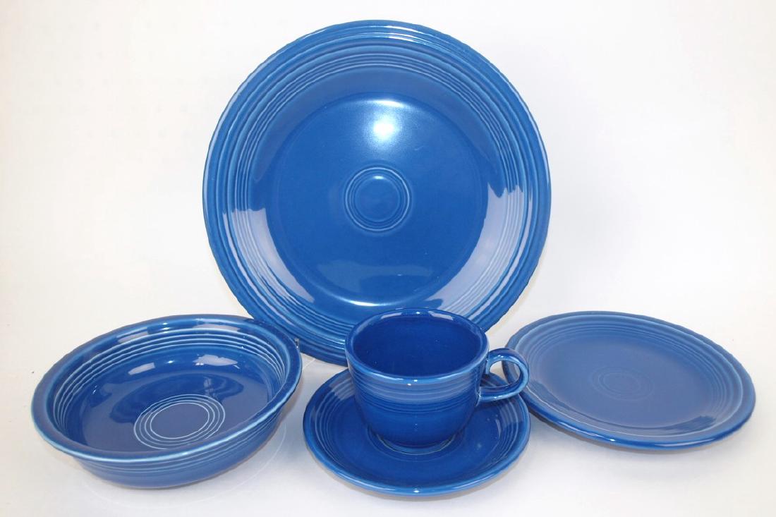 Fiesta Post 86 Sapphire 5 piece place setting, NIB (1 of 1)