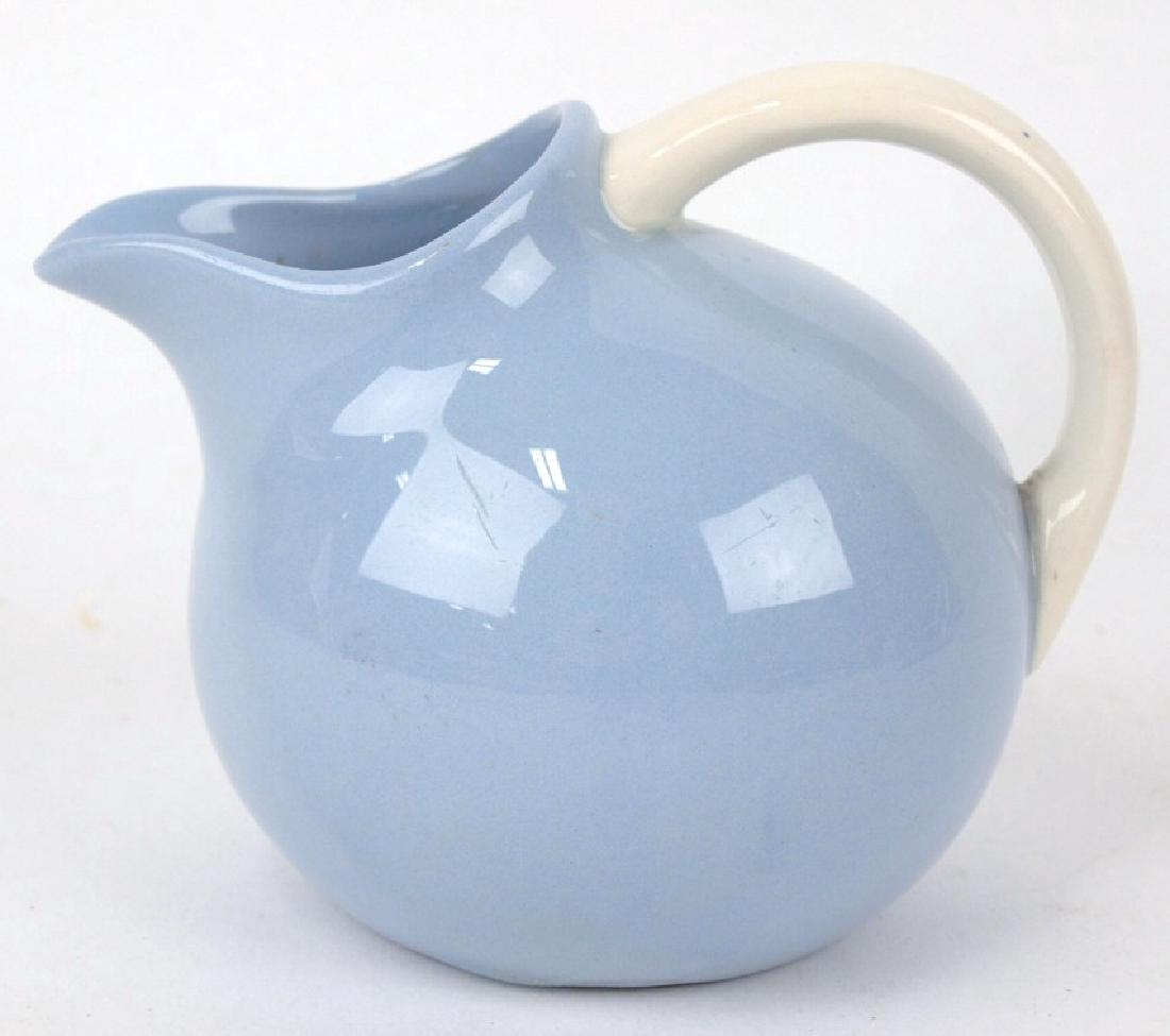 Fiesta Harlequin novelty creamer with rings, skytone (1 of 1)