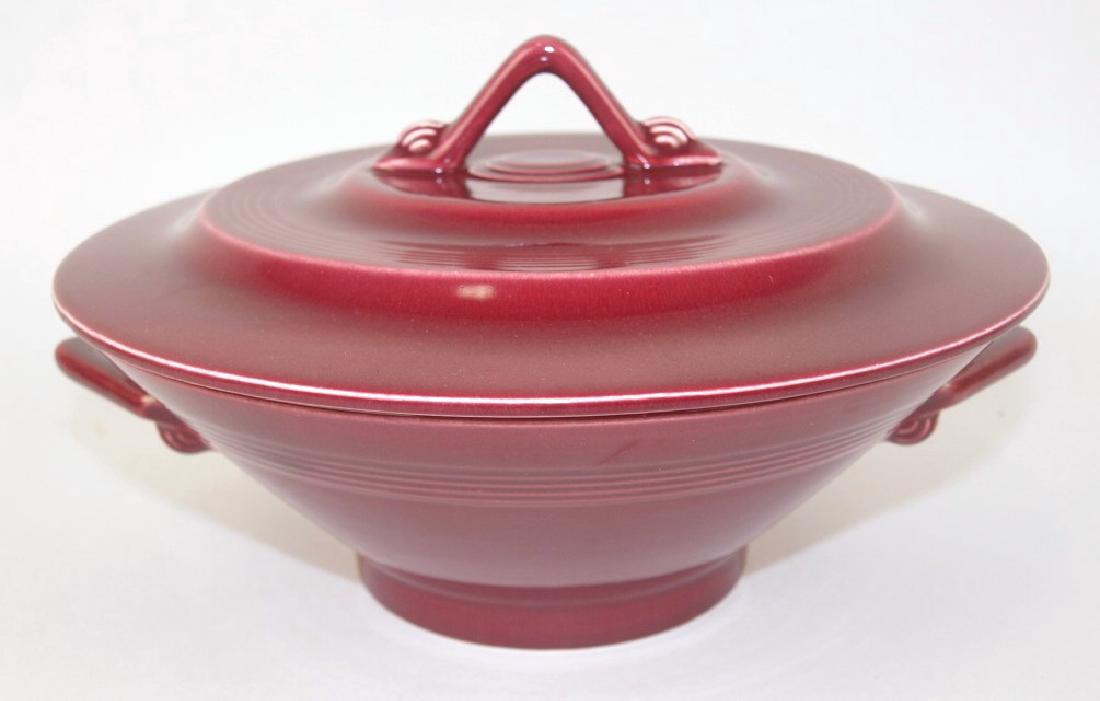 Fiesta Harlequin casserole, maroon (1 of 1)