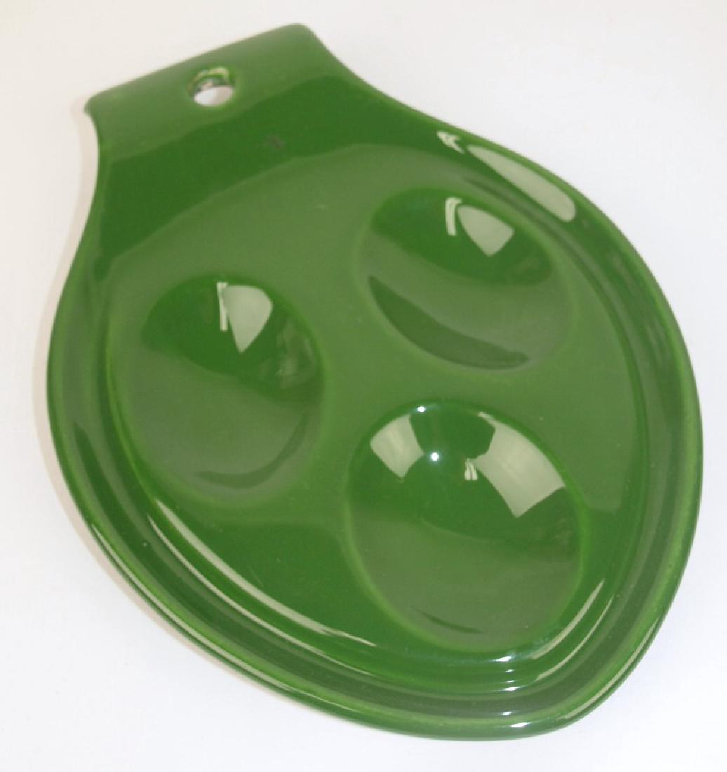 Fiesta Rythm spoon rest, forest green (1 of 1)