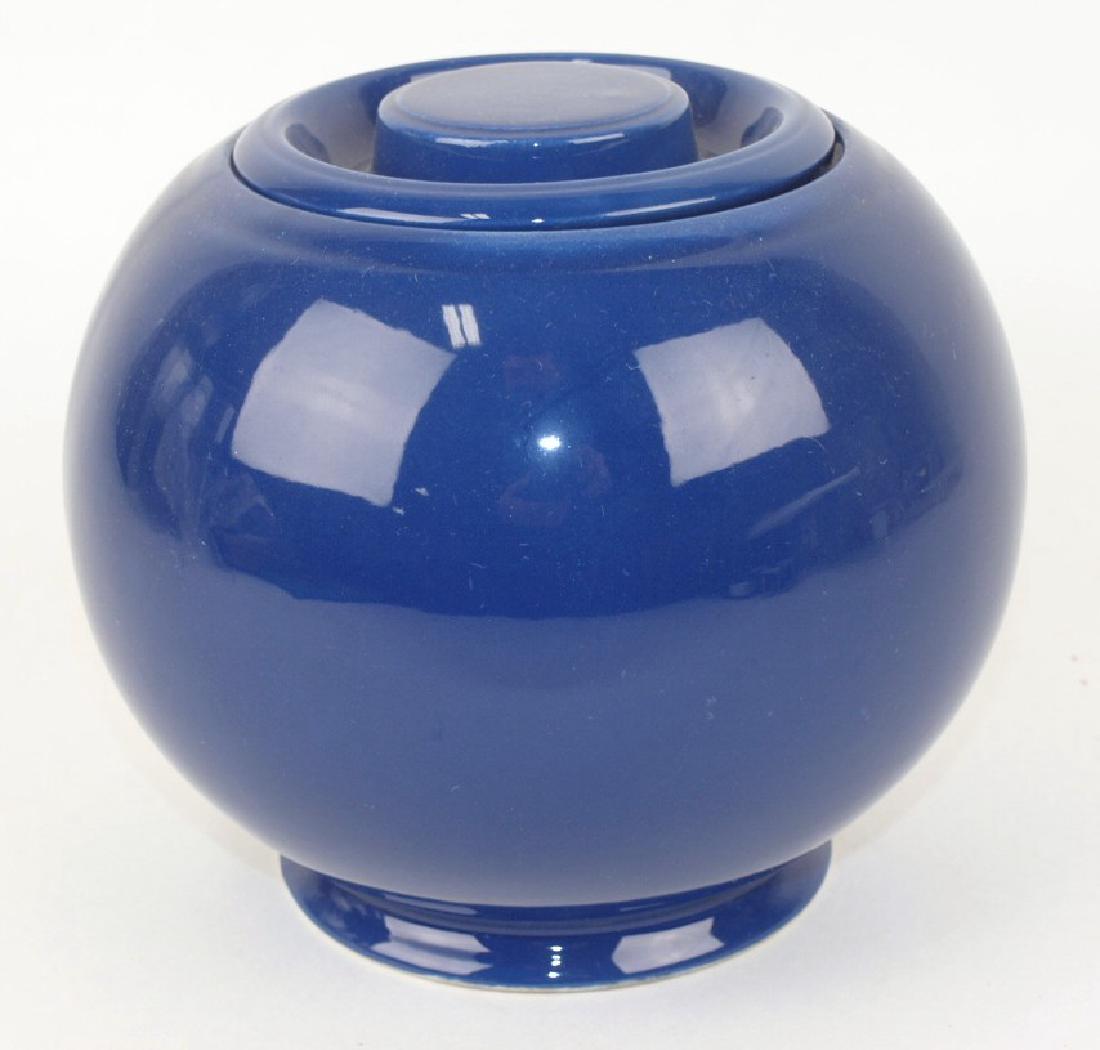 Fiesta Kitchen Kraft medium covered jar, cobalt (1 of 1)