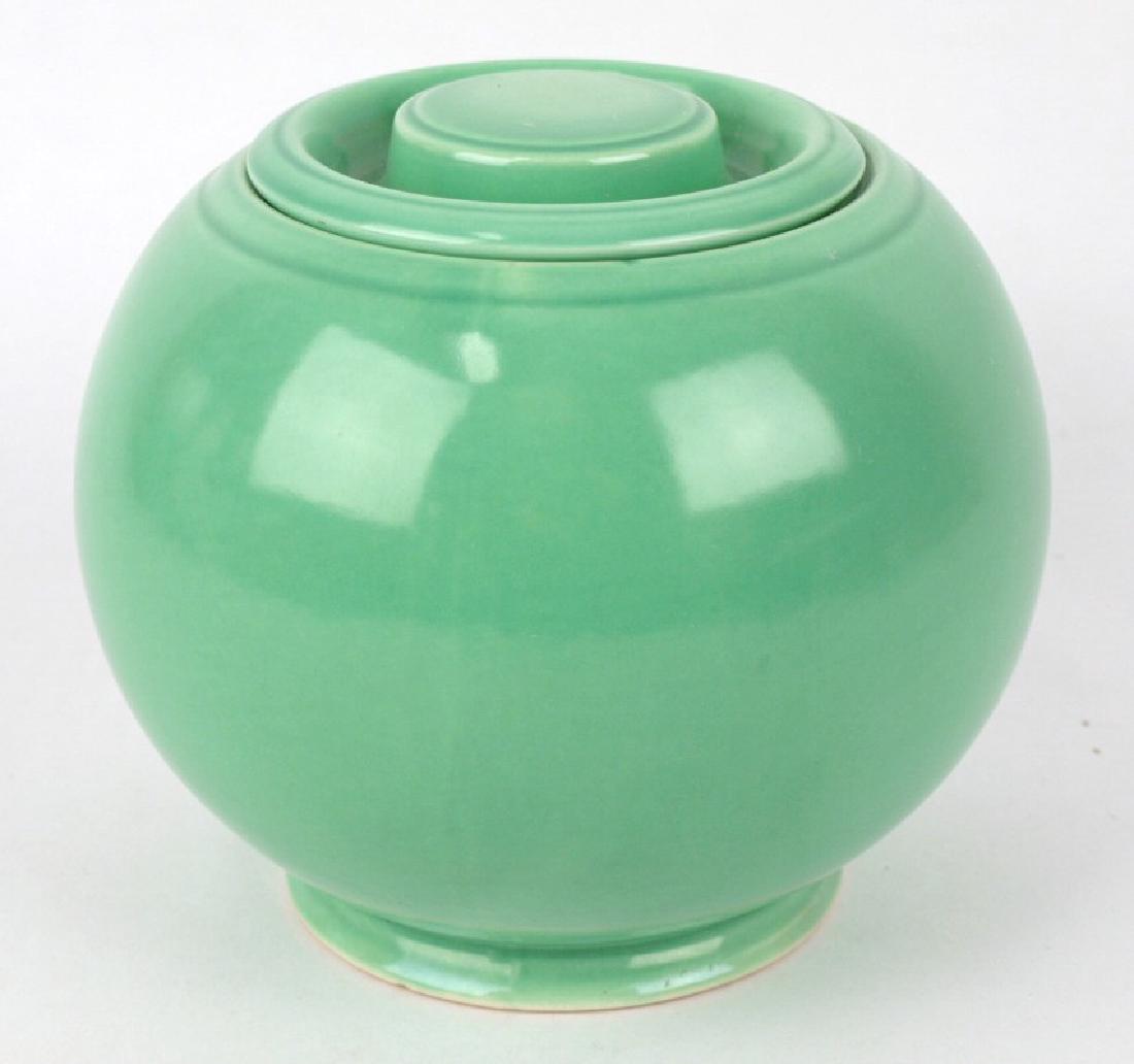 Fiesta Kitchen Kraft medium covered jar, green, minor (1 of 1)