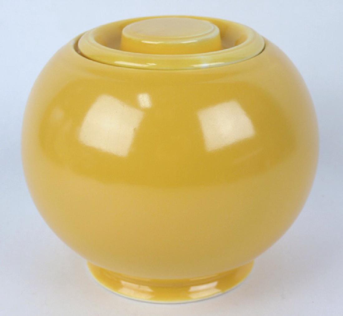 Fiesta Kitchen Kraft medium covered jar, yellow (1 of 1)