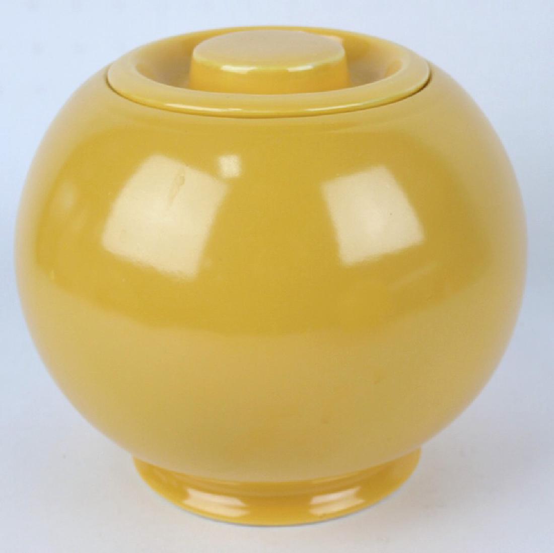 Fiesta Kitchen Kraft large covered jar, yellow (1 of 1)
