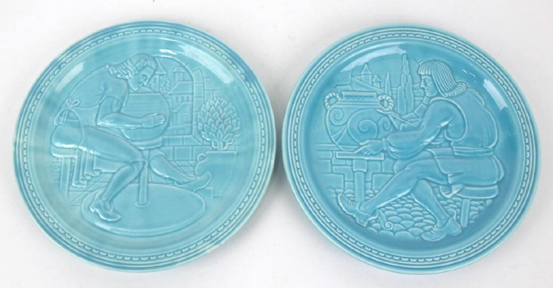 Fiesta 1939 World's Fair pair of potter plates, (1 of 1)