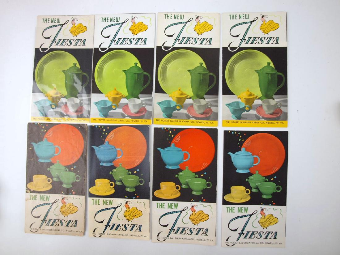 Fiesta original price list lot of 8: January 3, 1956, (1 of 1)