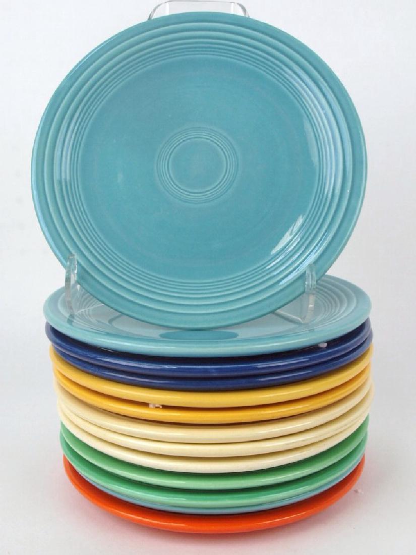 Fiesta 7" plate group, 13 mixed colors (1 of 1)