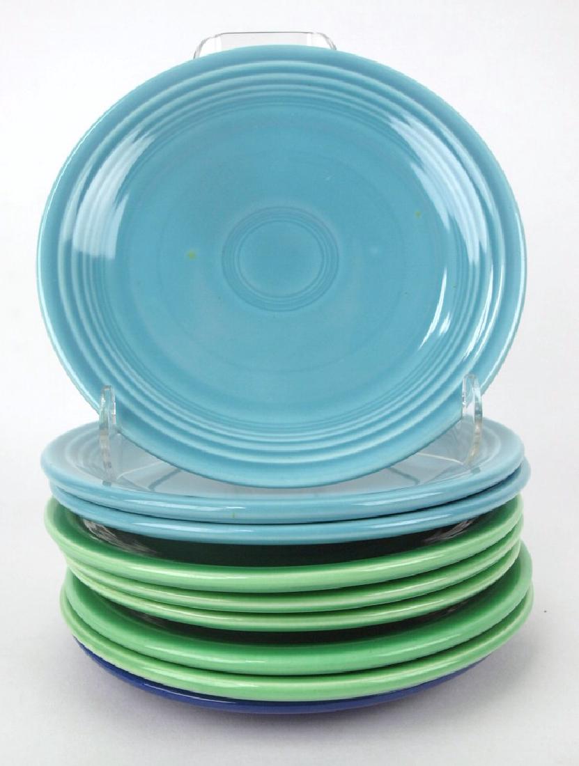 Fiesta 7" plate group, 9 mixed colors (1 of 1)