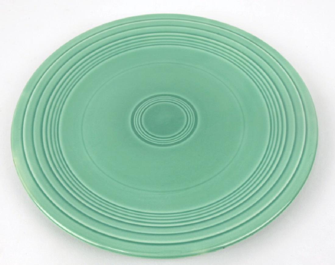 Fiesta 9" trial plate, RARE, green #5973 (1 of 2)