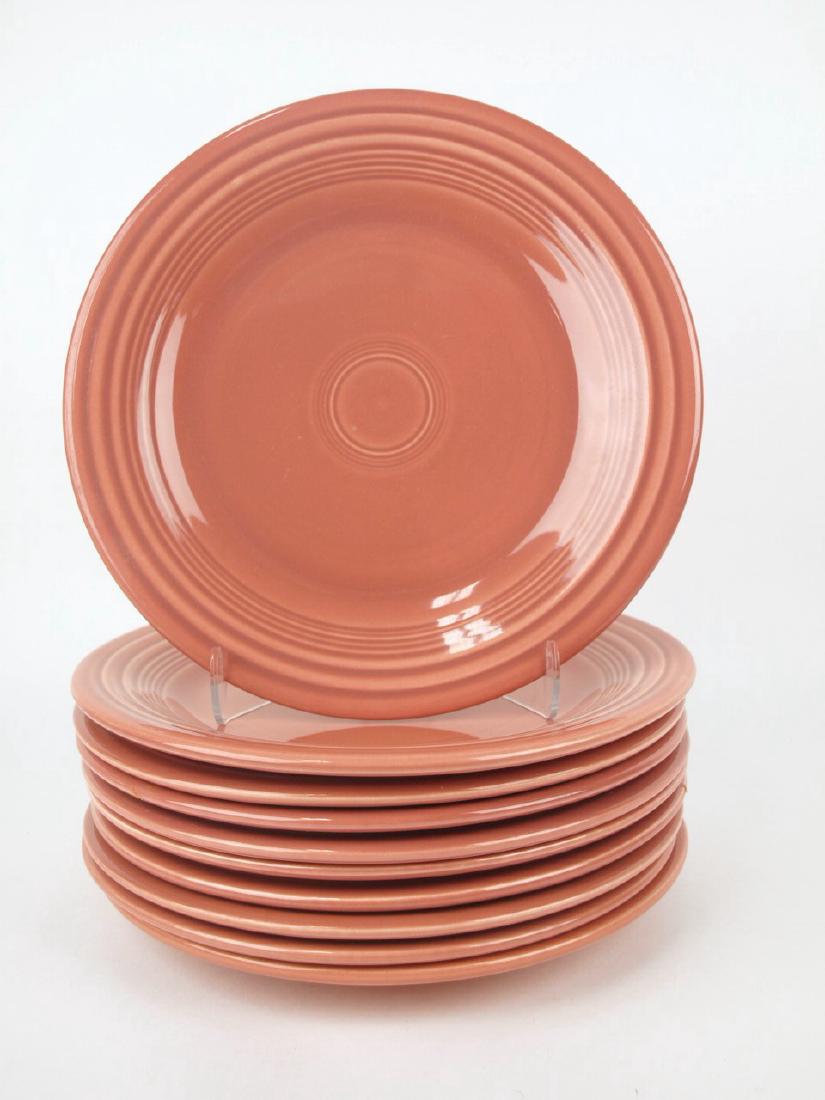 Fiesta 10" plate group: 10-rose (1 of 1)