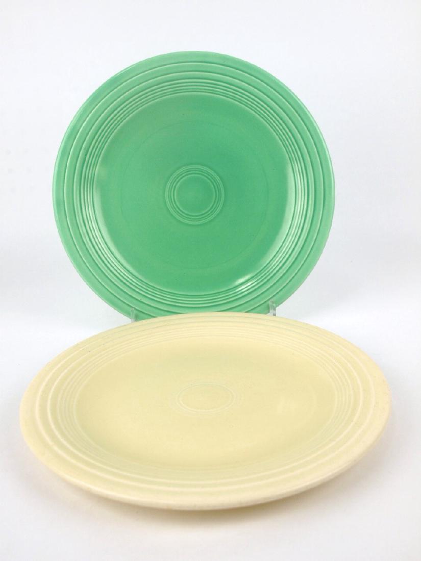 Fiesta 10" plate group: green & ivory (1 of 1)
