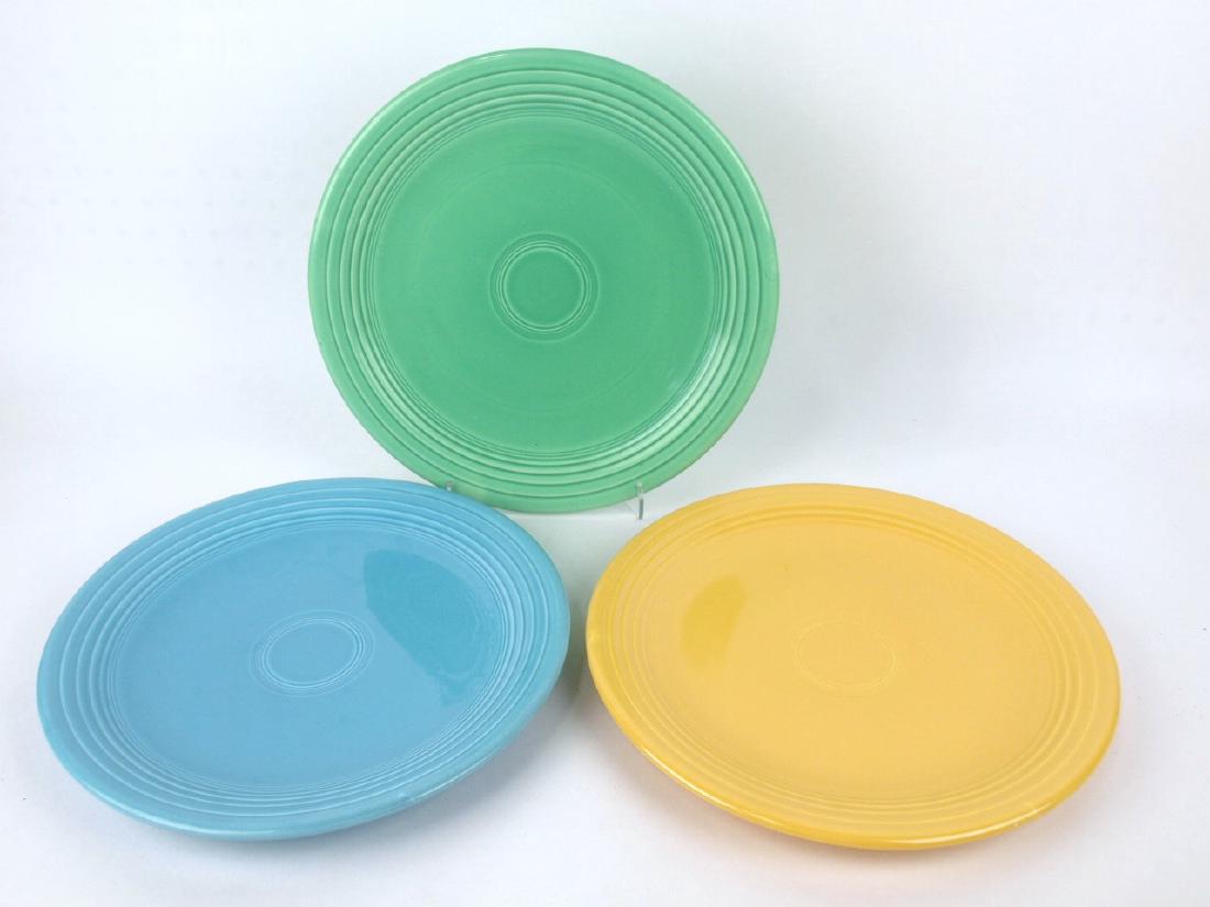 Fiesta 13" chop plate group: green, yellow, & turquoise (1 of 1)