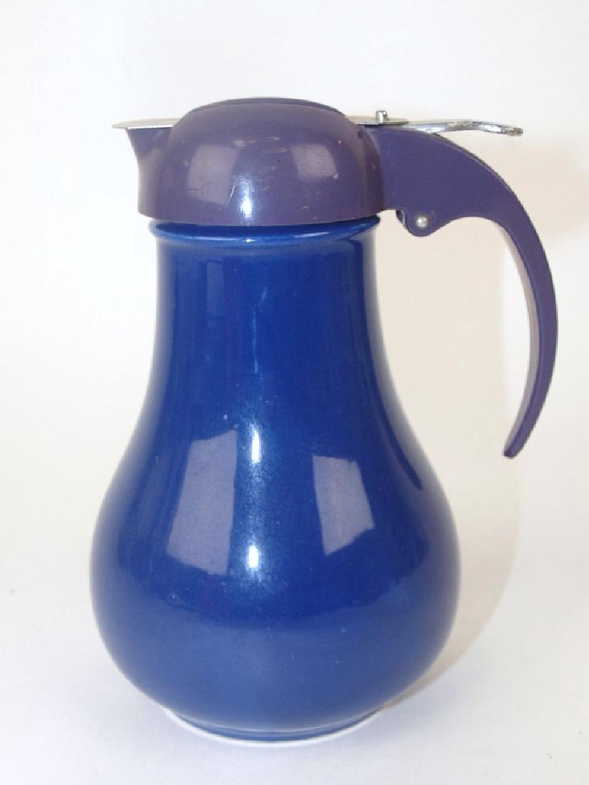 Fiesta syrup pitcher, cobalt (1 of 1)