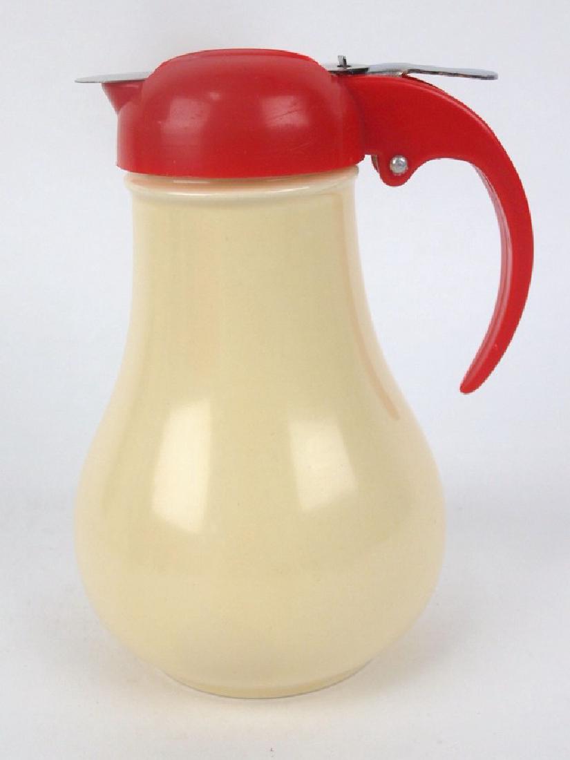 Fiesta syrup pitcher, ivory (1 of 1)