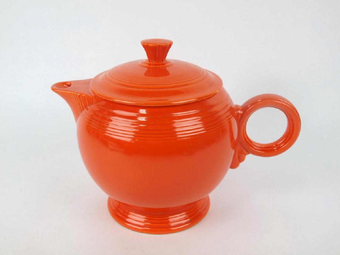 Fiesta large teapot, red (1 of 1)