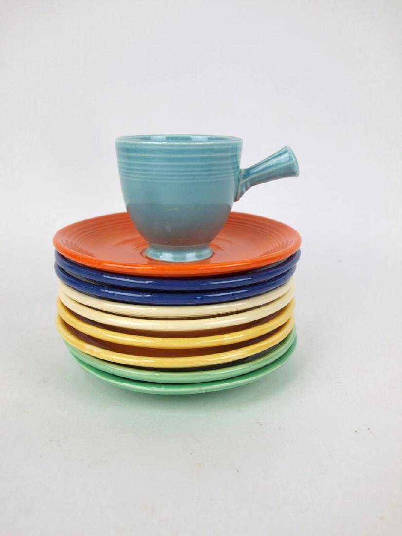 Fiesta demitasse cup & saucer group: turquoise cup, (1 of 1)