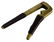 Carl Auböck II Leather Bound Brass Nutcracker. - 2