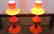 Stepan Tabery | OPP Jihlava | Czech Glass | 2 Lamps - 5