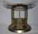 Centerpiece | Pierced metal | Glass