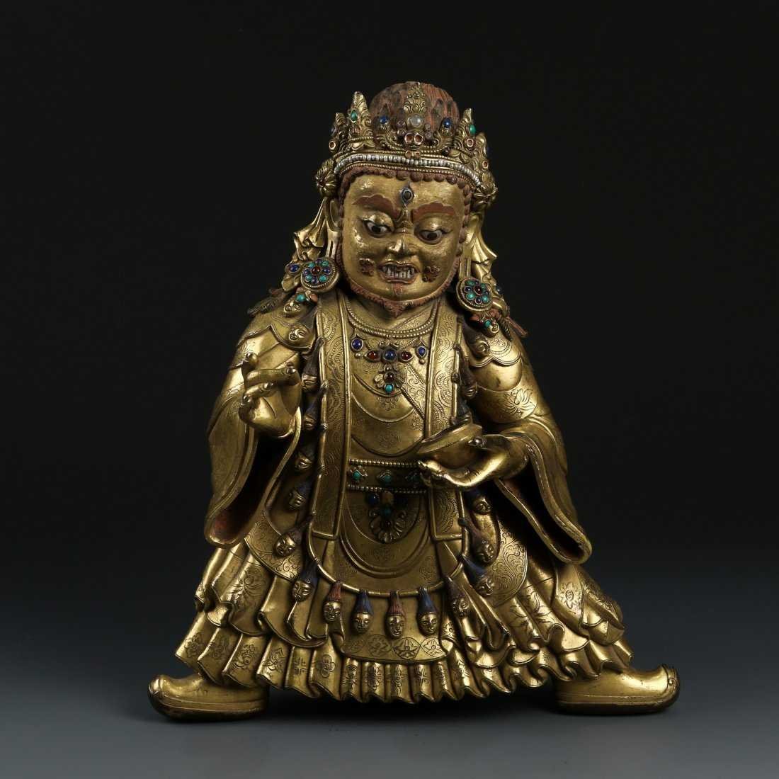 A Gilt Bronze Figure of Vajradhara (1 of 10)