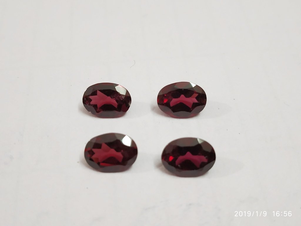 3.74 Ct Natural Hessonite Garnet Wholesale Lot: Natural Hessonite Garnet Wholesale Lot~~MM Size 7 x 5 x 3~~50 % Combine Shipping Discount